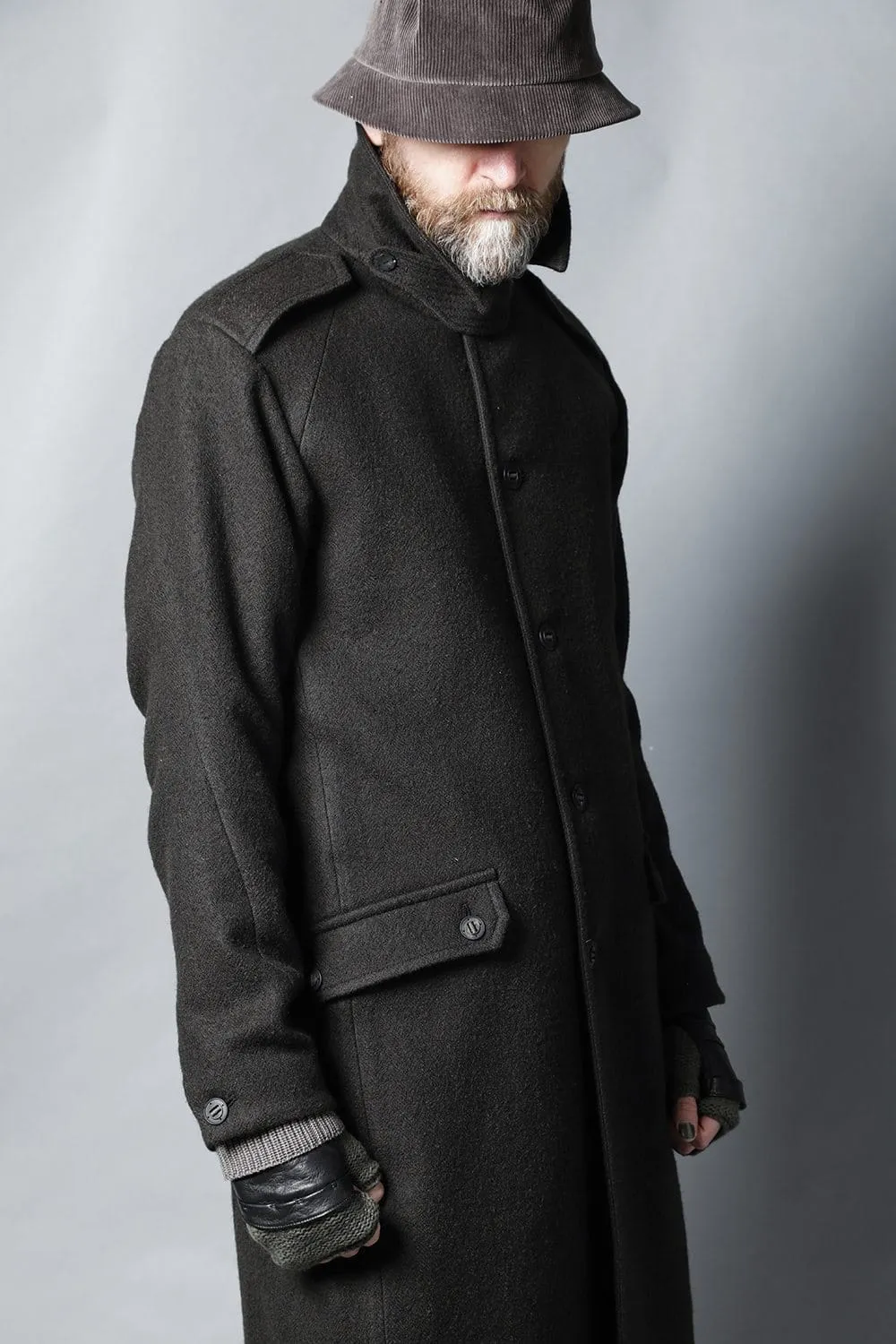 Coat Wool Herringbone