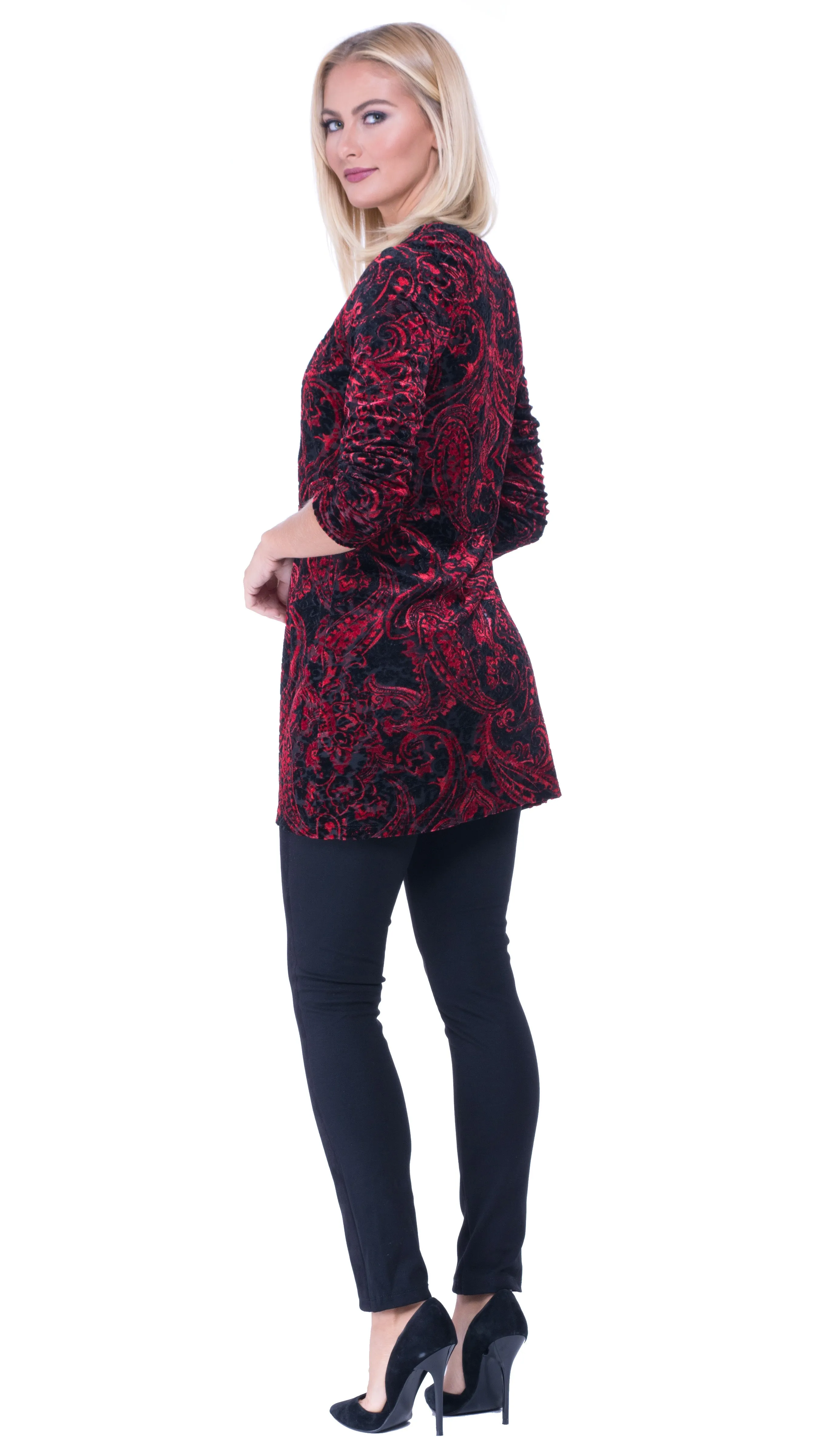 Francesca Plunging Neckline Tunic