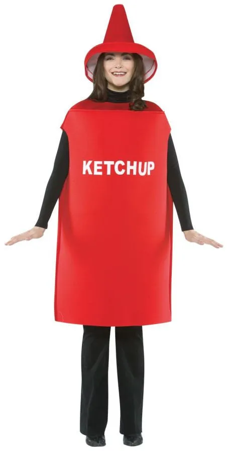 Ketchup Costume Adult  Costume