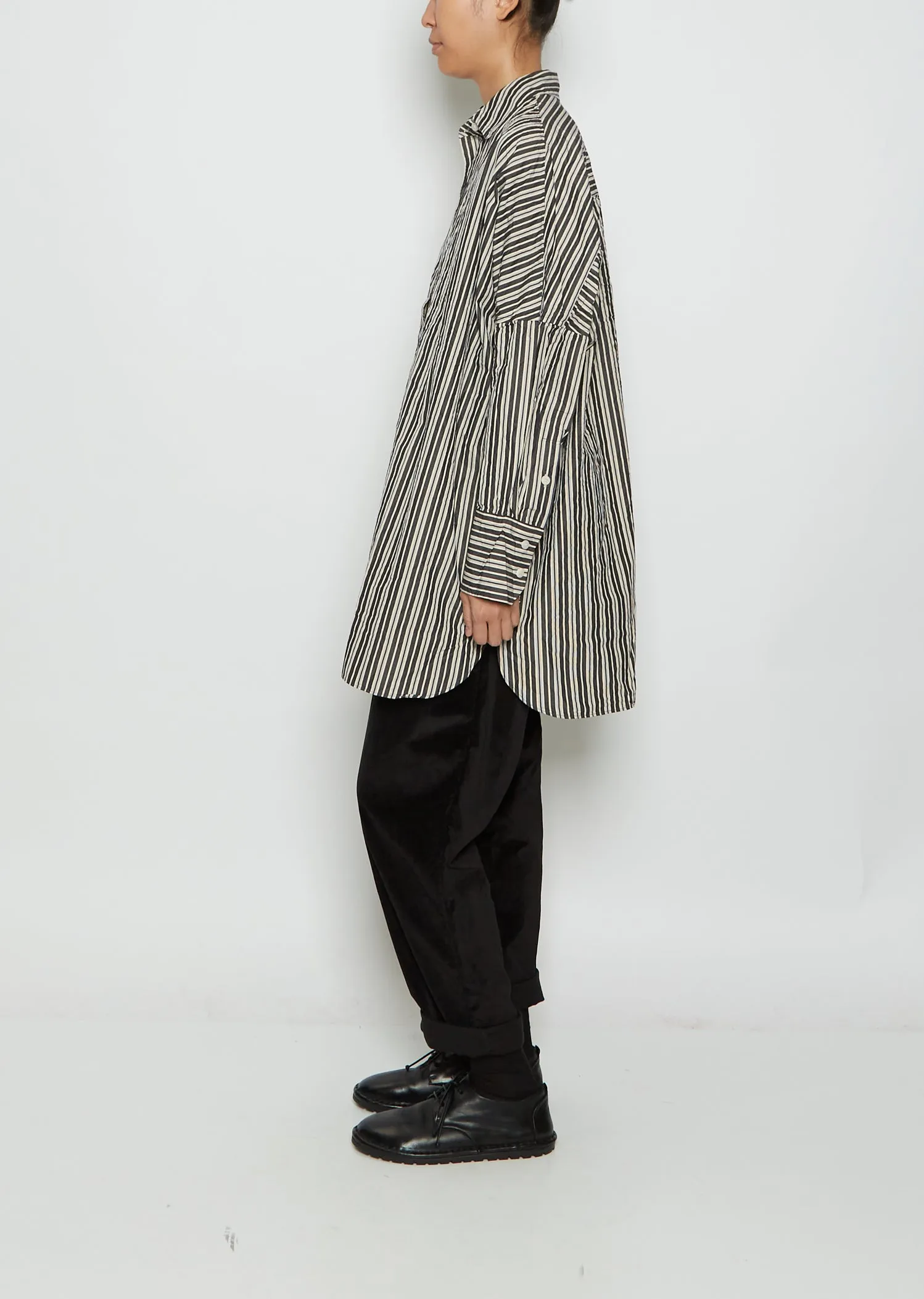 Ode Stripe Cotton Shirt