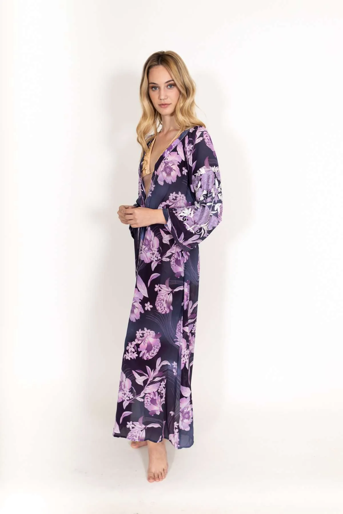 Taj Purple Coverup