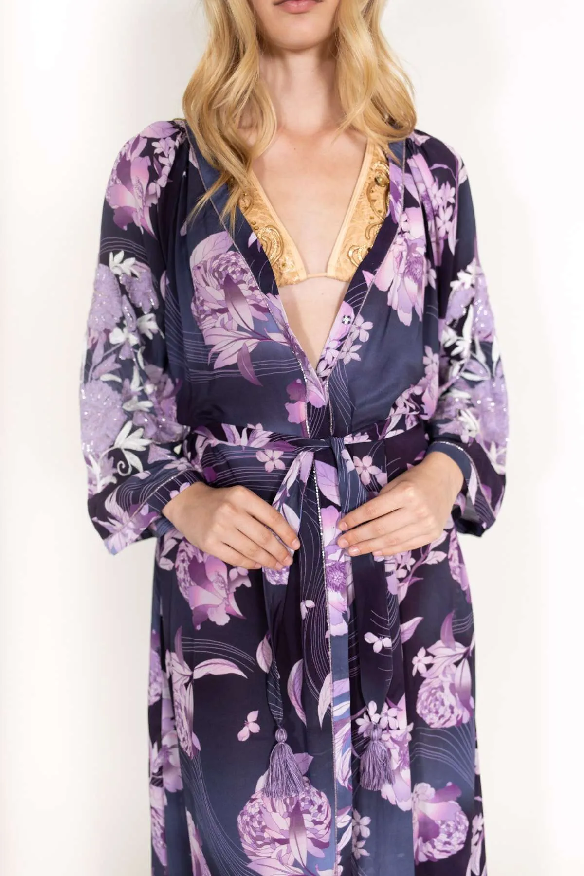 Taj Purple Coverup