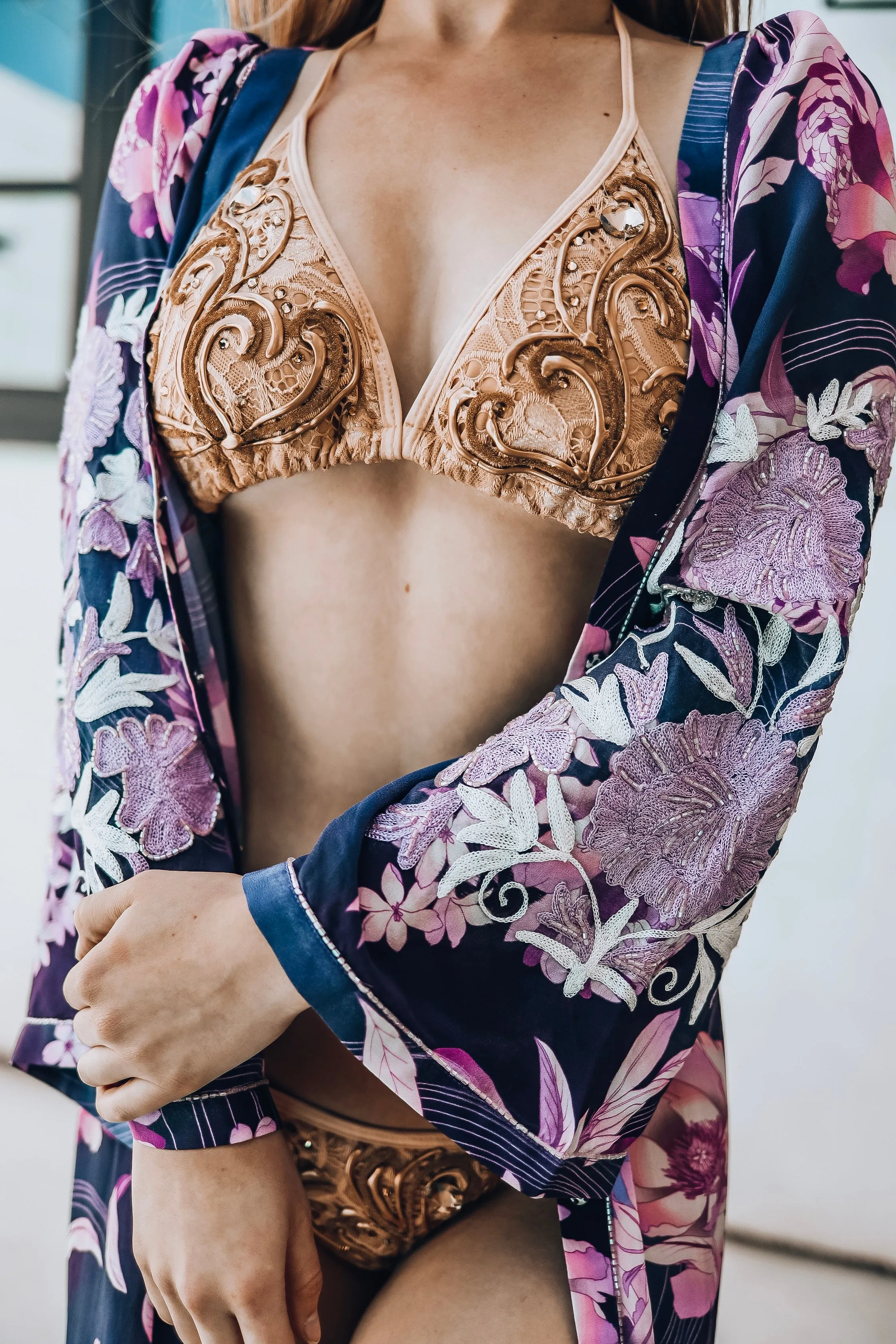 Taj Purple Coverup
