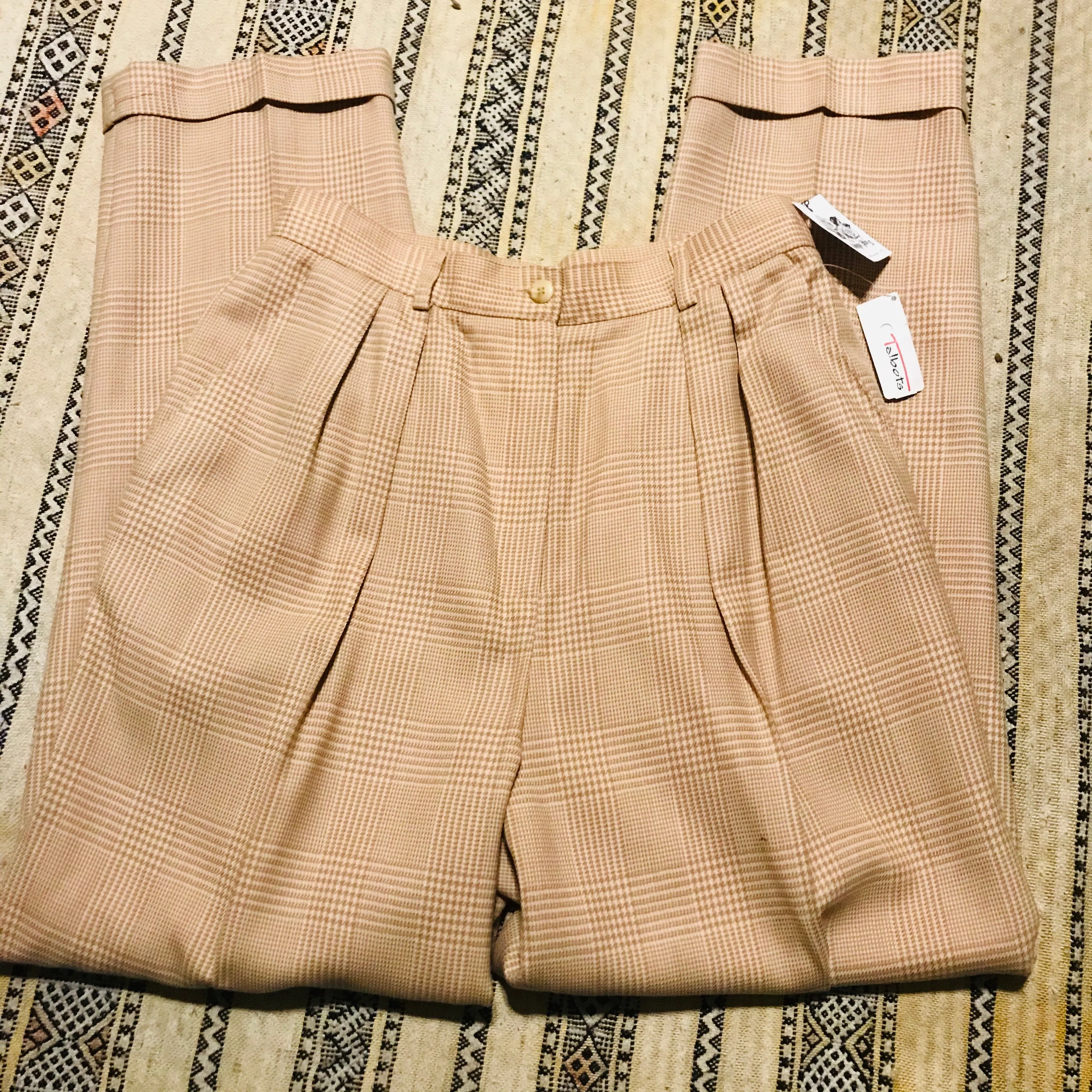 Talbots High Waist Wool Pant