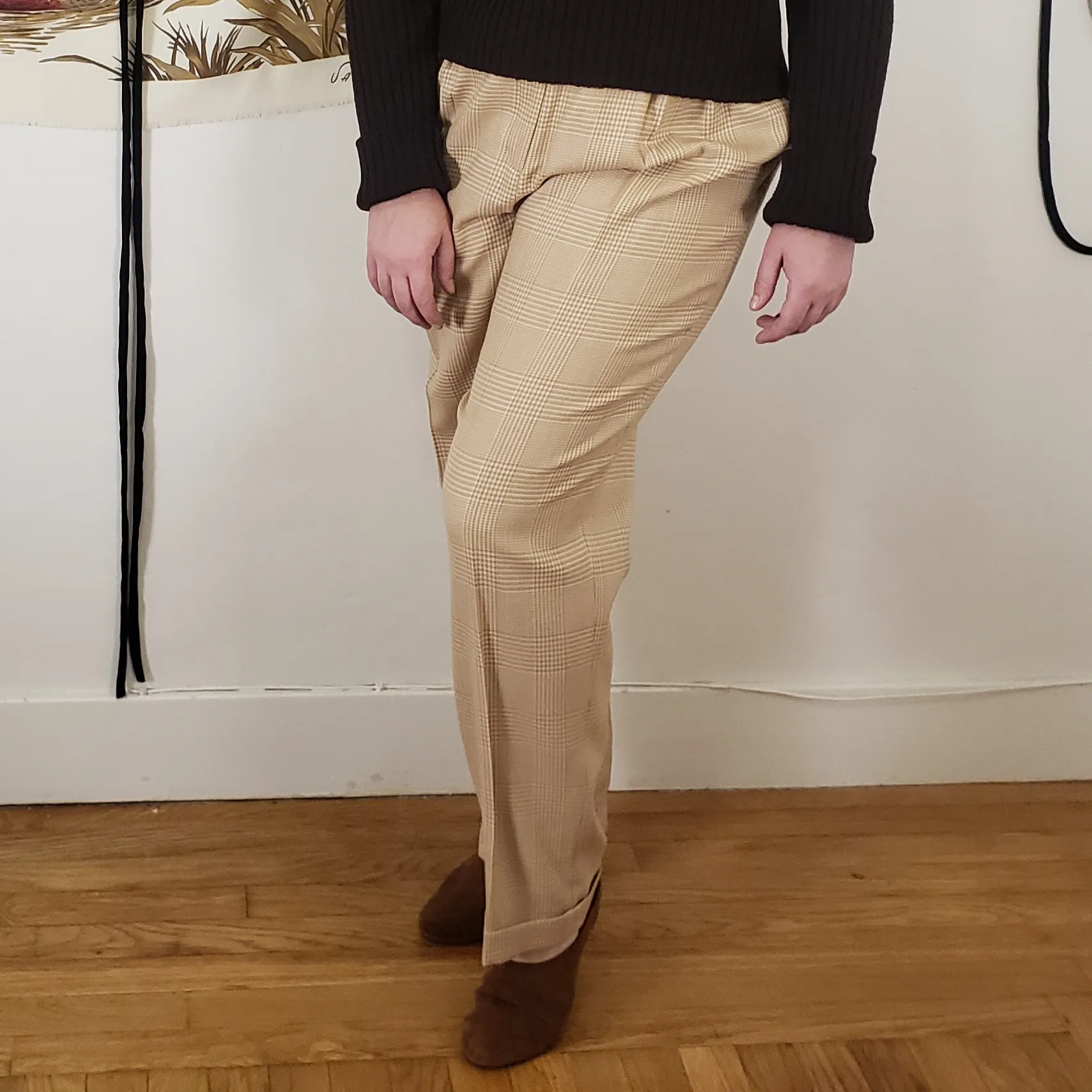 Talbots High Waist Wool Pant