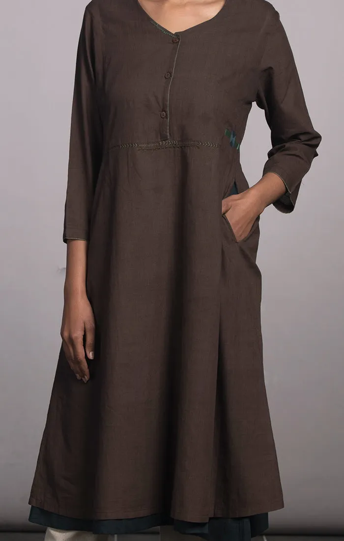 Tunic Dress Cinnamon with pants
